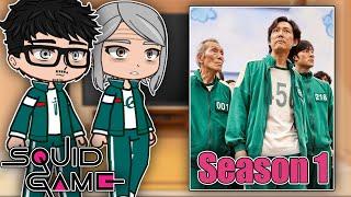 Squid Game Season 2 React To Squid Game Season 1 | Gacha React