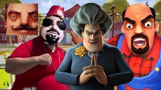 Hello Neighbor - New Secret Neighbor Scary Impostor Scary Teacher Skibidi Dop Boy Mr Bean History