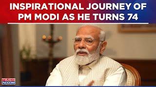 PM Modi Birthday 2024: Journey Of A Common Man From Gujarat Rising Through Ranks To Become PM| WATCH