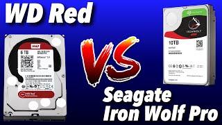 WD Red vs Seagate Iron Wolf Pro NAS drives