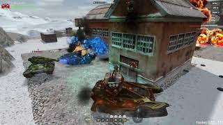 Tanki Online Hammer XT Skin Adaptive Reload Augment and Dictator Steampunk Skin gameplay