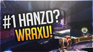 WRAXU BEST HANZO GAMEPLAY! [ OVERWATCH SEASON 19 TOP 500 ]