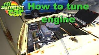 My Summer Car - How To Tune Engine