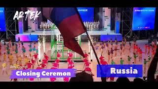 Artek Closing Ceremony, 8th Camp of Kids in Crimea, Russia