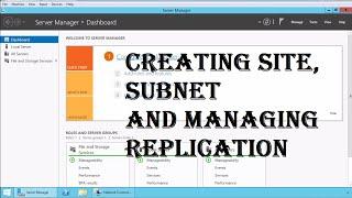 22. Creating AD Site and Subnet after deploying Additional Domain Controller