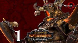 Total War: Warhammer 3 Immortal Empires - Slaughterhorn Tribe, Taurox the Brass Bull #1