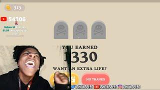 IShowSpeed Sings ABC after dying in Dumb Ways To Die 