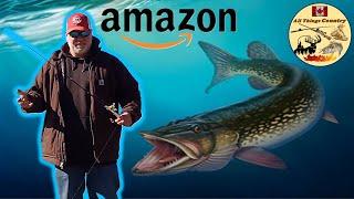 Can I Catch a Fish on the WORLD'S WORST Fishing Rod? - Northern Pike Fishing!