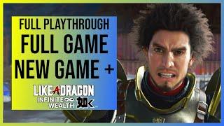 Like a Dragon Infinite Wealth: Full Game Playthrough | New Game Plus | Legend Difficulty