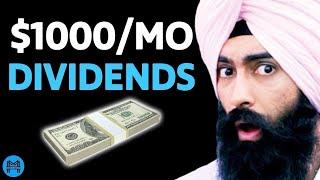 DO THIS To Make $1,000/Month From DIVIDENDS! (Passive Income) | Minority Mindset