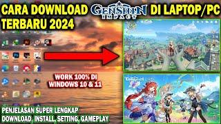 Cara Download Genshin Impact Di Laptop Terbaru 2024 | Download Genshin Impact Di PC