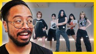 Professional Dancer Reacts To LE SSERAFIM "CRAZY" [Practice + Performance]