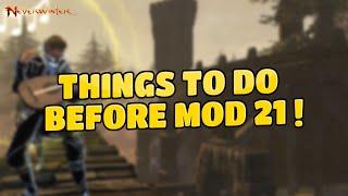 Things To Do Before Module 21 | Neverwinter
