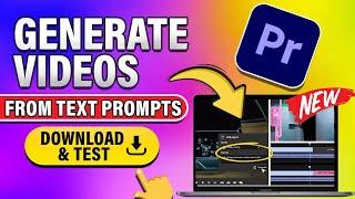 How To Download Adobe Premiere Pro Beta FREE + Text-to-Video Tool