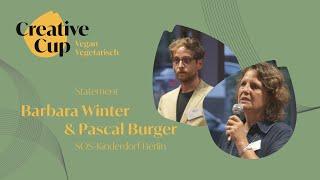 Creative Cup 2021 Vegan/Vegetarisch: Statement Barbara Winter & Pascal Burger