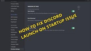 How to fix Discord not launching on PC startup