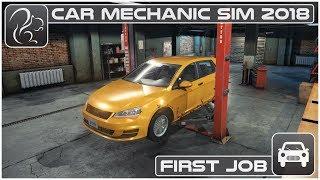 Car Mechanic Simulator 2018 (PC) - Episode #1 - First Job