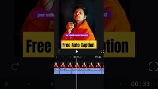 Genuine Free Auto Captions app For Youtube | Best Free Automatic Captions App For #shorts #trending