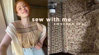 SEWING A SMOCKED TOP! | MsRosieBea