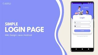 Login Page in Android Studio using Java | Android Knowledge