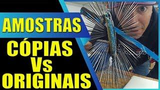 SEGREDOS DE PESCA - AMOSTRAS ORIGINAIS Vs CÓPIAS