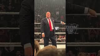 Hilarious reaction from Paul Heyman Montreal Crowd giving ECW vibes : WWE Elimination Chamber 2023