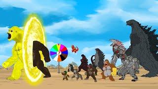 Evolution of GODZILLA vs KING KONG: What is an Energy Transformation? - FUNNY CARTOON