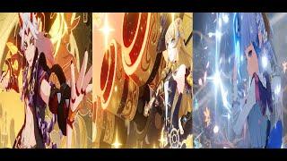 C0 Navia vs C0 Itto vs C0 Ayaka Damage Comparison | Genshin Impact Version 4.3