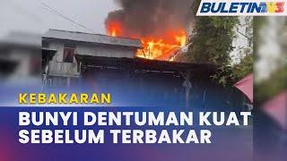 KEBAKARAN | Tiga Rumah Terbakar Disambar Petir