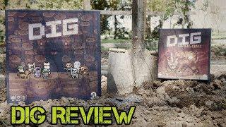 DIG 2.0 + DIG Dragon - Brettspiel - Kickstarter - Review - Boardgame Digger