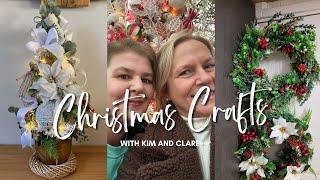 POUNDLAND CHRISTMAS TREE TRANSFORMATION & REFRESHING TIRED LOOKING CHRISTMAS WREATHS