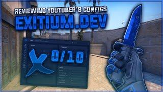 REVIEWING YouTuber's Configs (bhop, GhostGamer, lucasrroni) | ft. exitium.dev