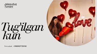 Qizalog'imga tabrik,  Tug'ilgan kun  Tabriklar uchun +998907715130 #tabriklar #tugilgankun