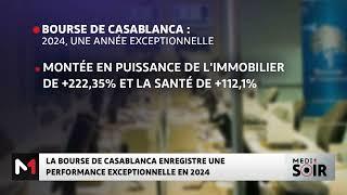 La Bourse de Casablanca enregistre une performance exceptionnelle en 2024