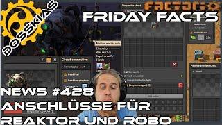 Factorio Reaktion Facts 428 | Reaktor- und Logistikkreislaufsteuerung