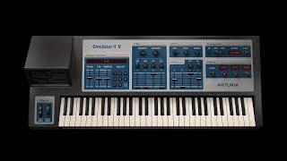 Arturia V Collection 8. Emulator 2 V Preset Playthrough.