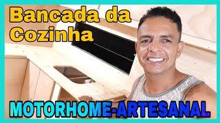  COMO FAZER A BANCADA DA PIA/MOTORHOME ARTESANAL