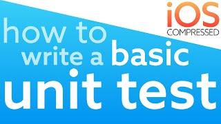 How to write a basic unit test! iOS Swift 4 | Learn within 1 minute