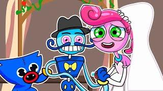 How Blue Married MOMMY LONG LEGS | Poppy PlayTime Animation | Marky Toons