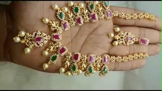 1gram gold new jewellery collection online shopping Laxmi's gardening and lifestyle