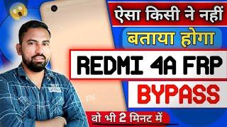 Redmi 4a frp bypass 2024 | redmi 4a frp bypass | redmi 4a google account remove