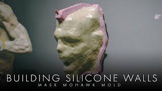 Building Silicone Walls - Mask Mohawk Mold