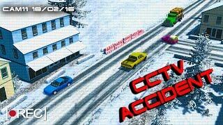 BeamNG.drive | CCTV Car Accidents Footage