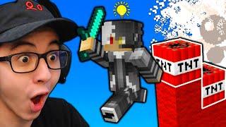 TNT Jumping with gamerboy80 in Minecraft Bedwars...