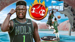 'BURLY' ZION WILLIAMSON BUILD is a BULLY in NBA 2K24