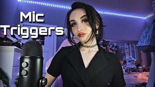 ASMR | Intense Mic Gripping, Rubbing, Fast Mic Triggers w/ Mouth Sounds