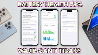 Battery Health iPhone Sudah 79% Wajib Ganti atau Tidak Perlu? Nonton Supaya Paham !!!