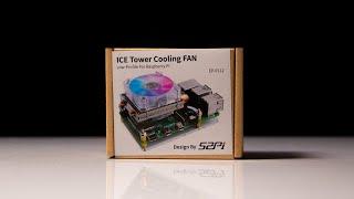 ICE Tower Cooling Fan Low Profile Unboxing - Cut Raspberry Pi 4 Heat in HALF!