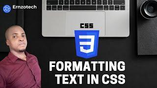 How to format text in CSS