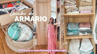 CAMBIO DE ARMARIO VERANO  tips para mantenerlo ordenado | Marta Navares